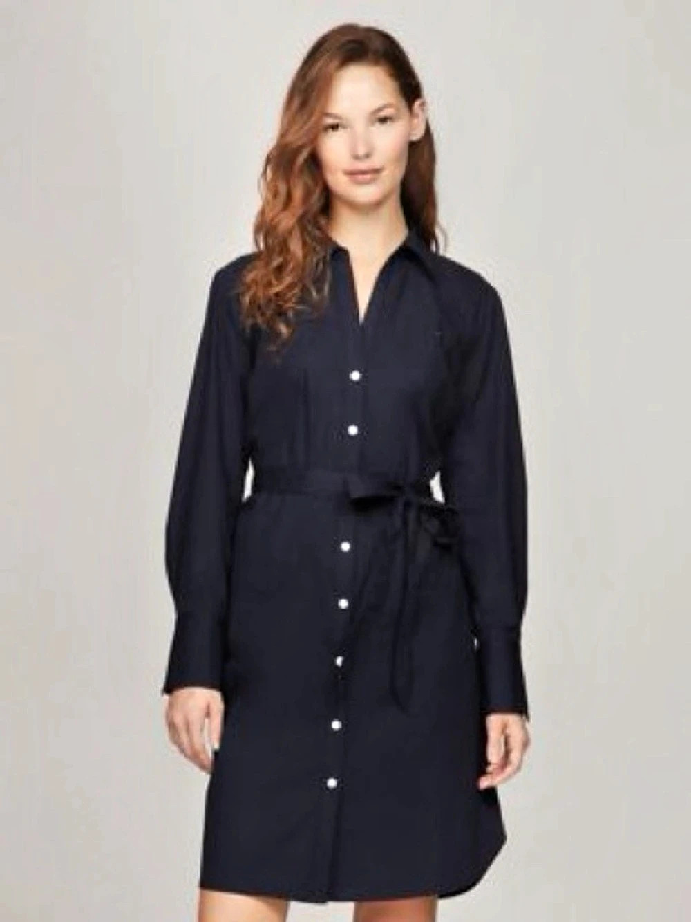 Tommy Hilfiger Belted Shirt Dress
